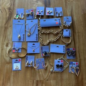 Claire's Gold and Silver Jewelry Set 20 Piece